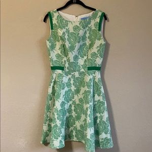 Gorgeous Vintage Inspired Green Dress